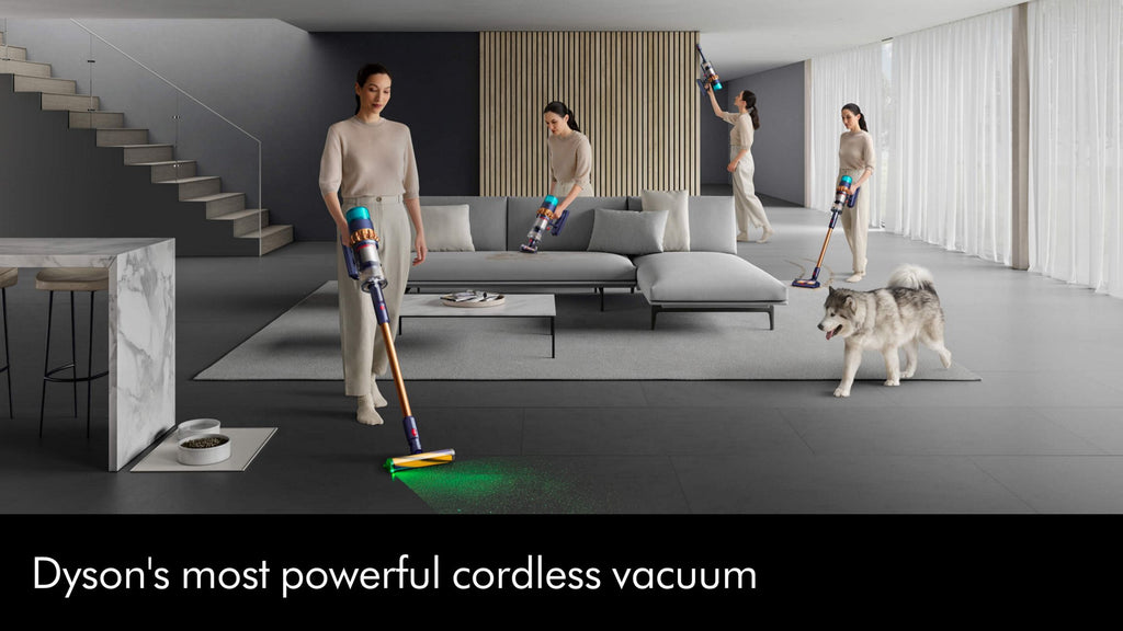 Dyson Gen5detect™ Absolute Cordless Vacuum Cleaner – Prussian Blue/Copper – HEPA Filtration, Laser Dust Illumination, Piezo Sensor, LCD Display, 70‑Minute Runtime