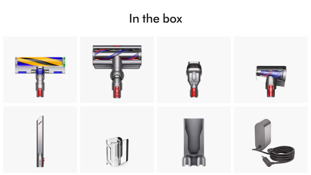 Dyson V15 Detect™ Cordless Vacuum Cleaner (Yellow/Iron) – Laser Dust Detection, Piezo Sensor, LCD Display, De‑Tangling Motorbar™, Whole‑Home Deep Cleaning