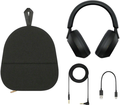 Sony WH‑1000XM5 Wireless Over‑Ear Noise Cancelling Headphones with 30‑Hour Battery, Hi‑Res Audio, and Crystal‑Clear Calls