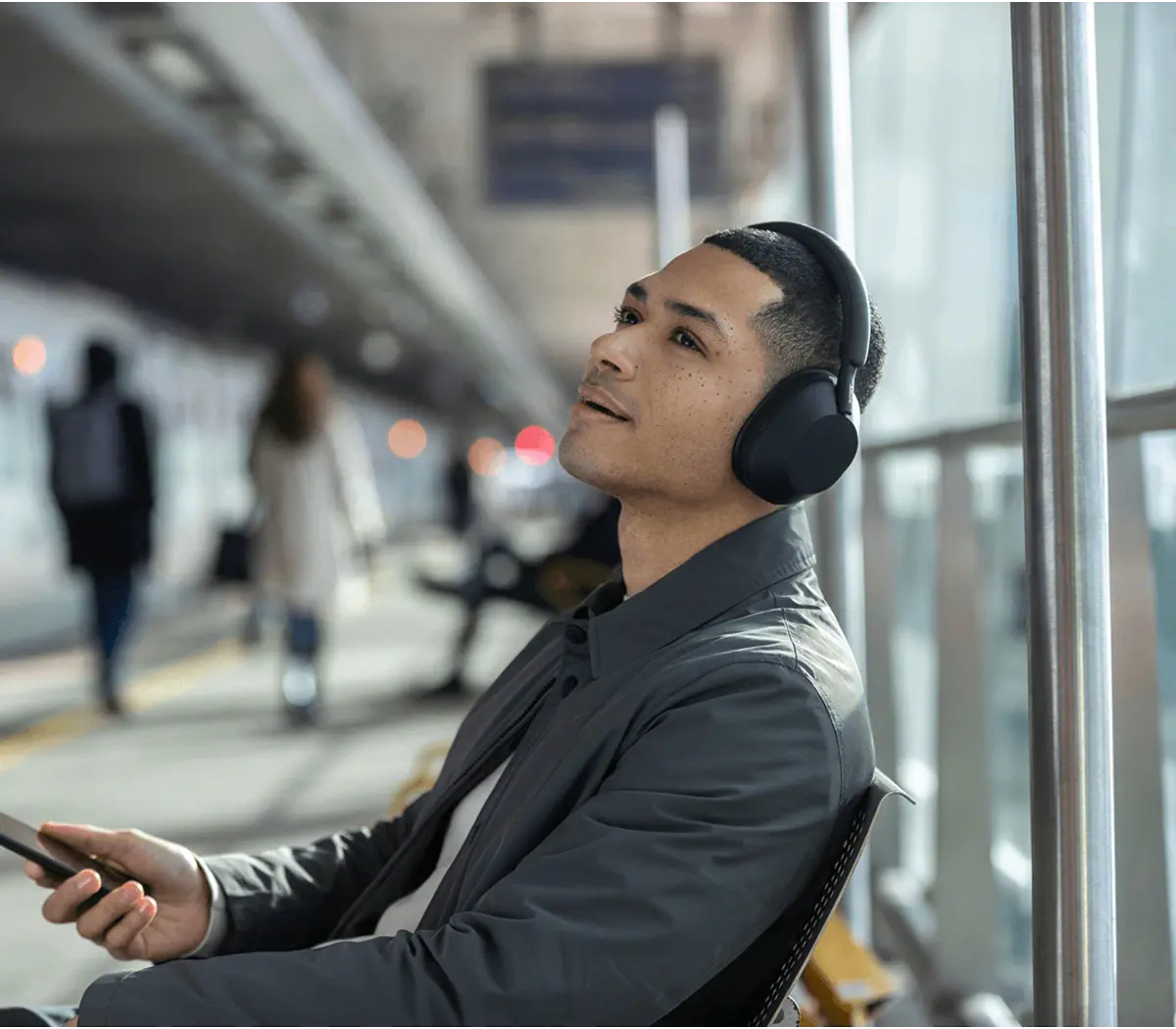 Sony WH‑1000XM5 Wireless Over‑Ear Noise Cancelling Headphones with 30‑Hour Battery, Hi‑Res Audio, and Crystal‑Clear Calls
