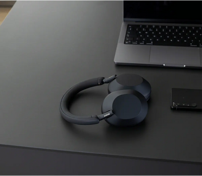 Sony WH‑1000XM5 Wireless Over‑Ear Noise Cancelling Headphones with 30‑Hour Battery, Hi‑Res Audio, and Crystal‑Clear Calls