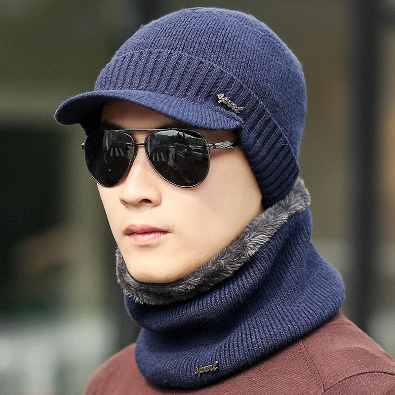 Gorro de lana de punto cálido para invierno | Cómodo y elegante