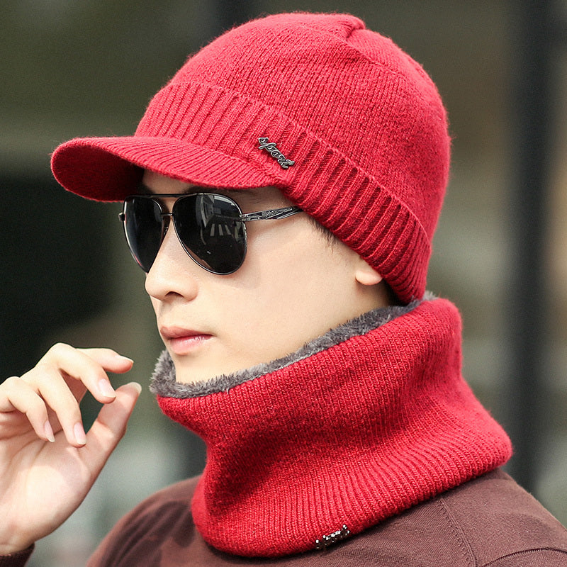 Gorro de lana de punto cálido para invierno | Cómodo y elegante
