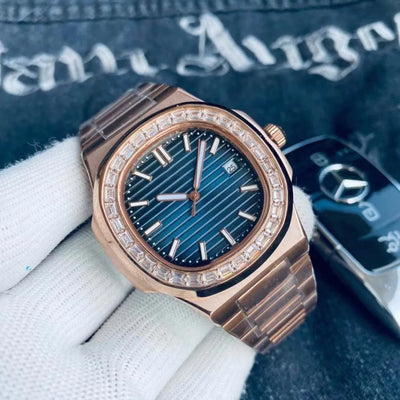 Patek Philippe Nautilus Series Super Quality | Jeweled Edition | Timeless Elegance at an Exceptional Value | Luxury Watch
