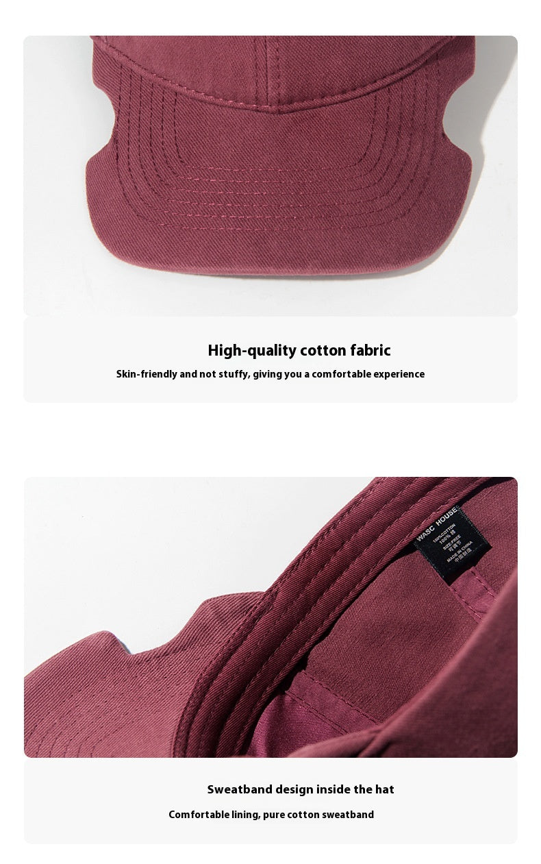 Gorra de algodón parasol: diseño elegante y favorecedor.