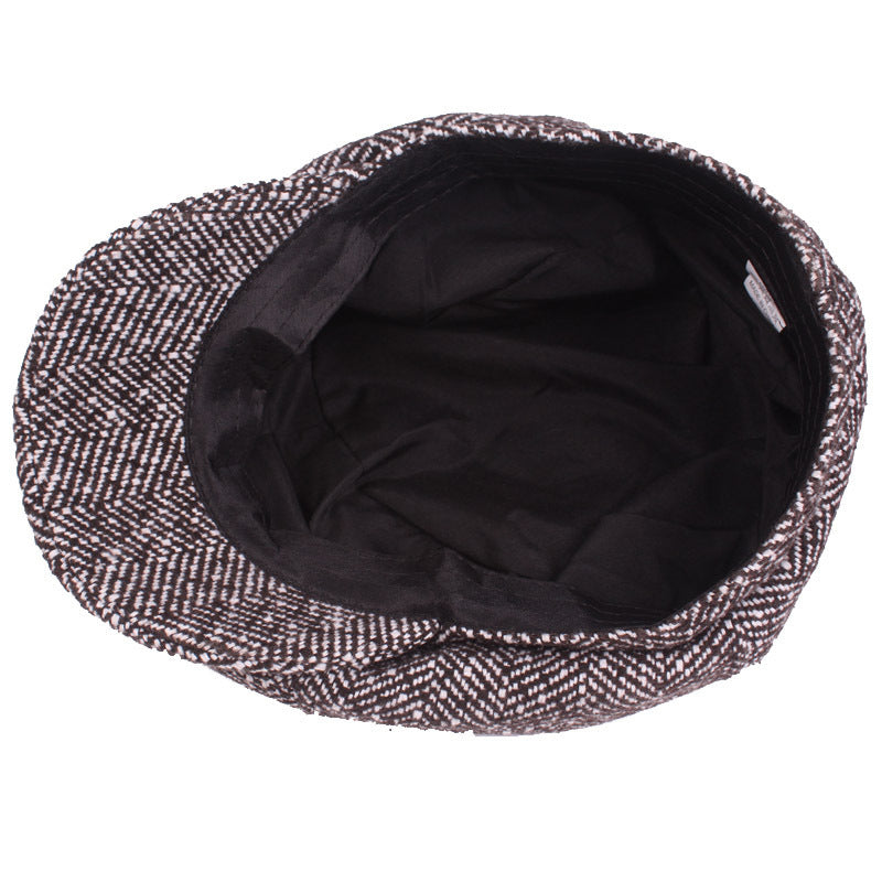 Boina americana y europea para hombre | Sombrero elegante y atractivo 