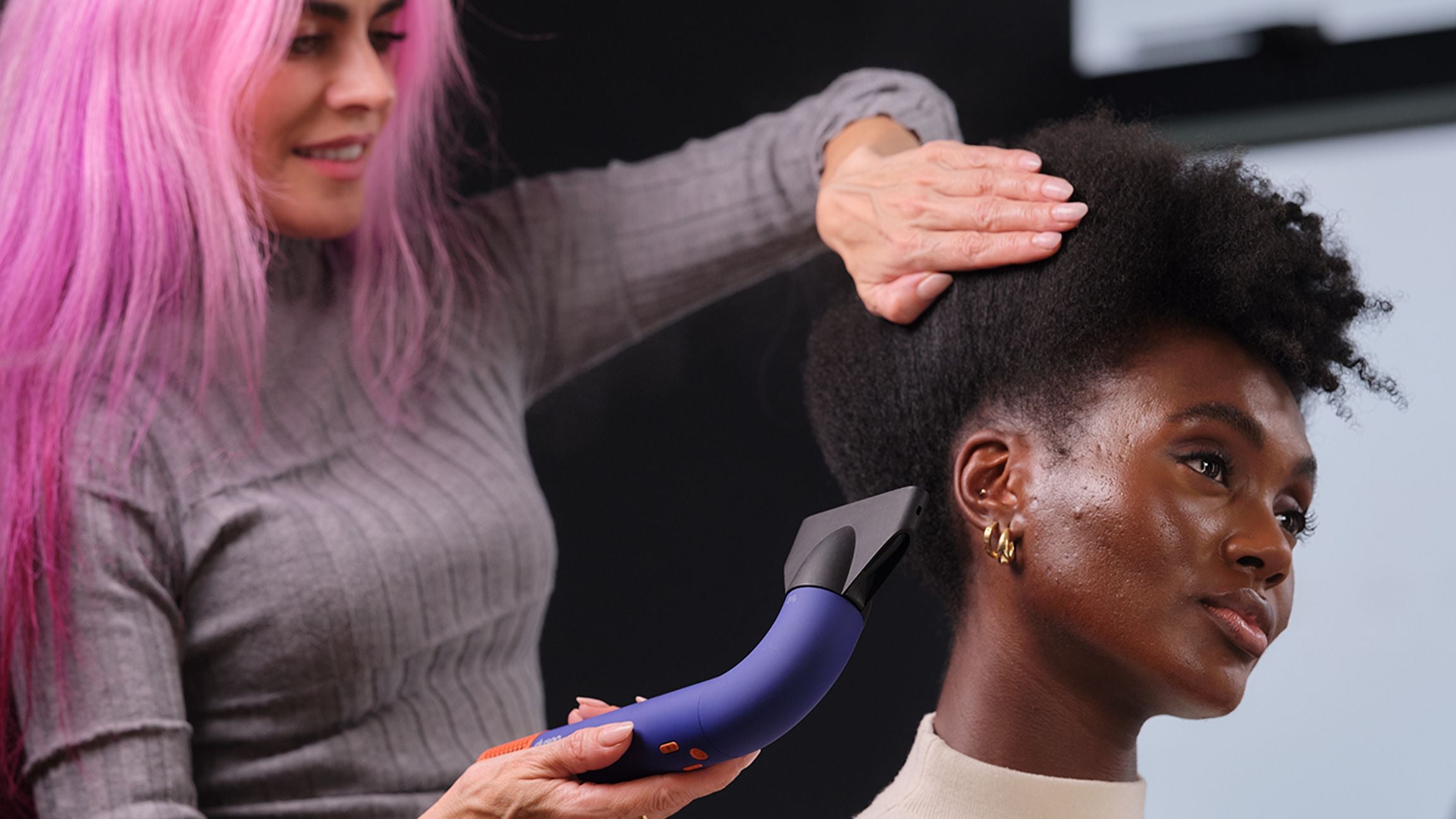 Dyson Supersonic r™ Hair Dryer – Ceramic Pink/Rose Gold – Ultra‑Lightweight, Precision Styling, Intelligent Attachments, No Heat Damage