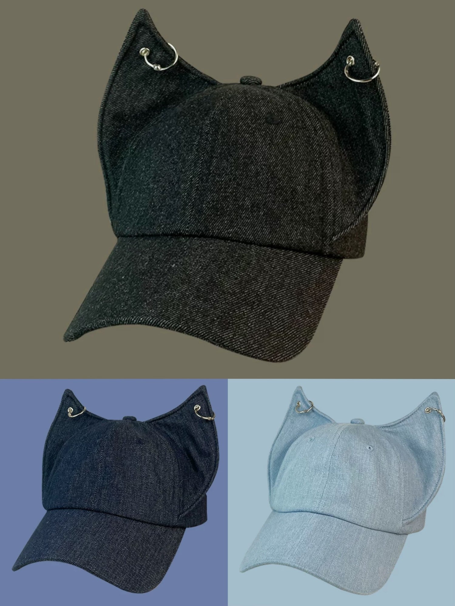Gorra vaquera con hebilla de aro: moderna y con estilo