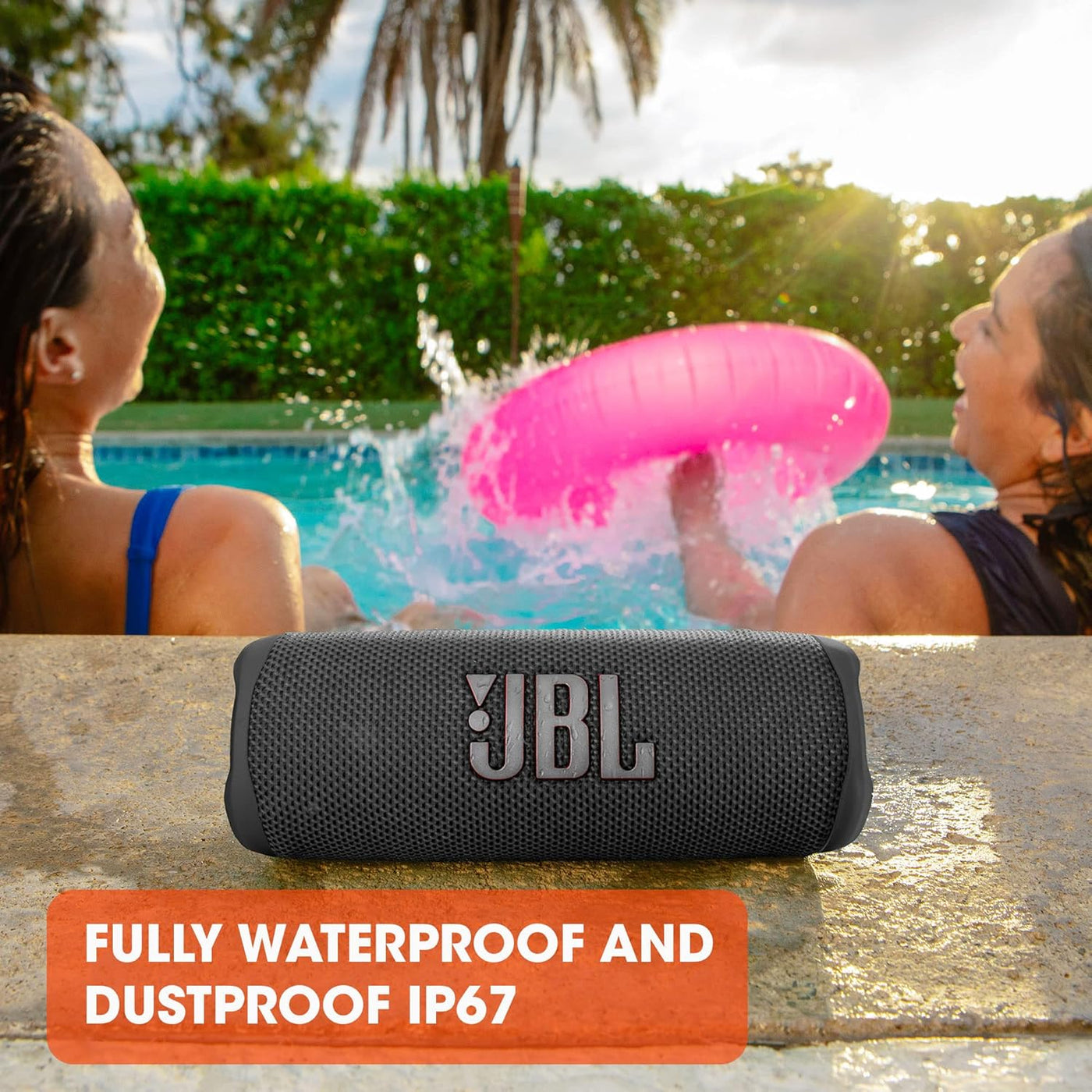 JBL Flip 6 Portable Bluetooth Speaker – Powerful Sound, Deep Bass, IP67 Waterproof