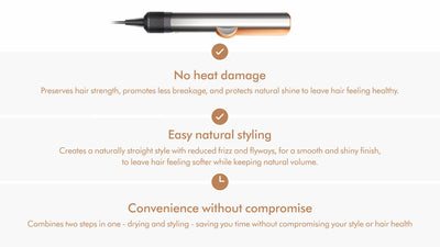 Dyson Airstrait™ Wet‑to‑Dry Hair Dryer & Straightener – No Heat Damage, Salon‑Smooth Finish