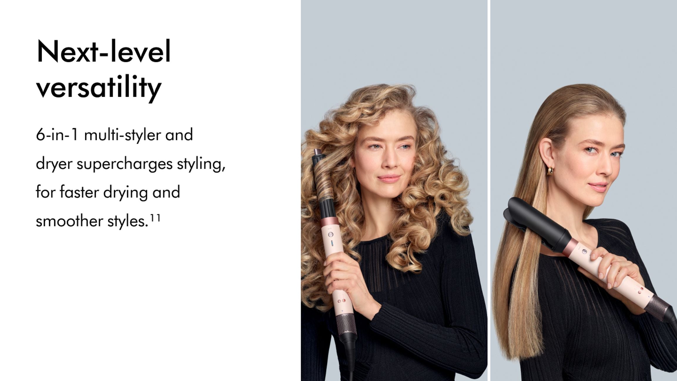 Dyson Airwrap™ Coanda2x Multi‑Styler & Dryer – Enhanced Coanda Airflow, RFID Smart Attachments, Laser‑Precise Styling, No Heat Damage – Straight + Wavy