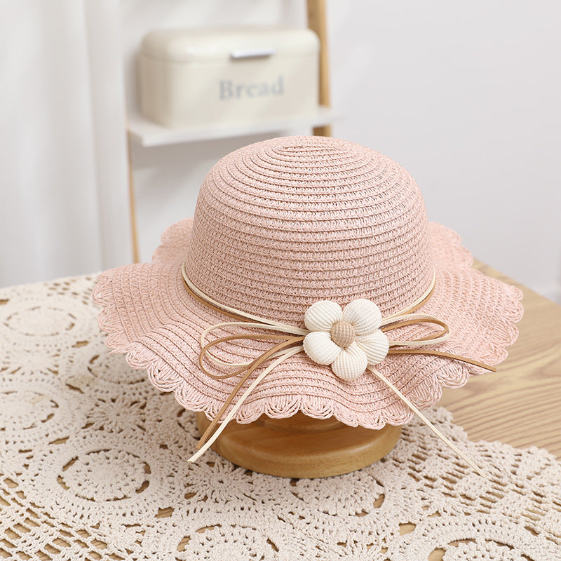Women's Cute Gift – Tie-Dye Flowers Sun Hat & Matching Bag