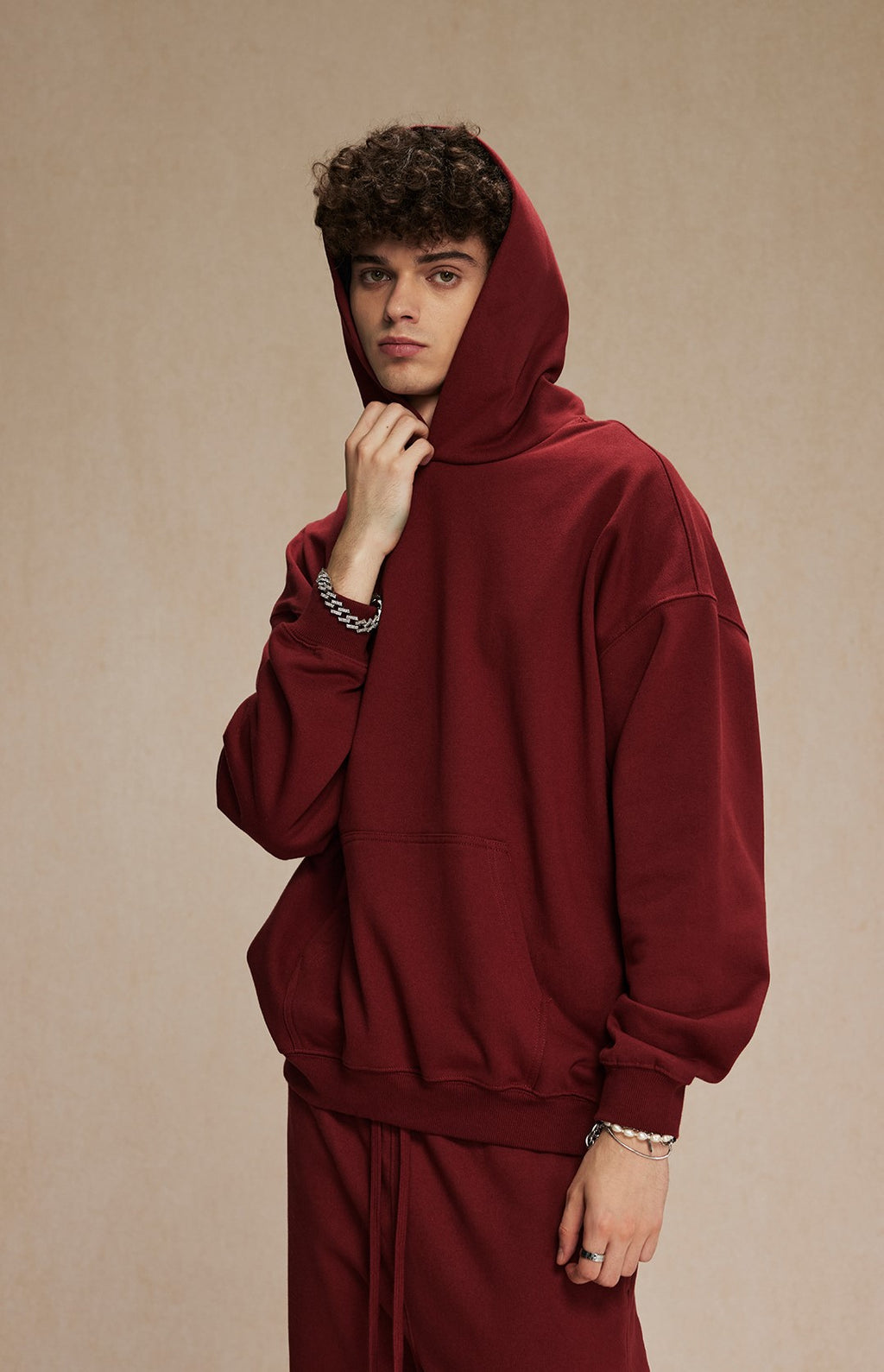 Худи из махрового хлопка унисекс | Яркие и темные цвета | Повседневный уличный модный пуловер