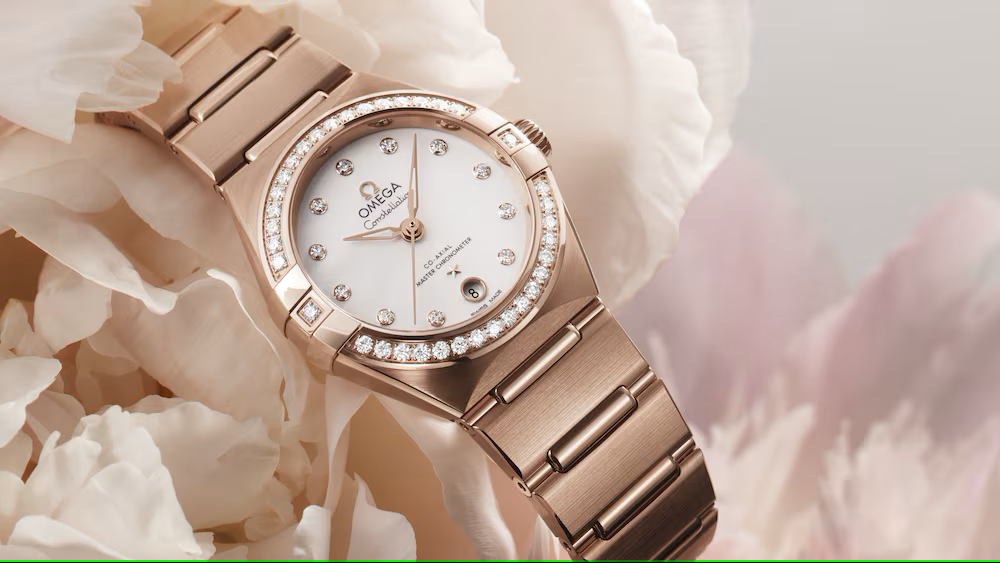 Omega Constellation (Ladies Selection) | Gold & Diamond Luxury Watch