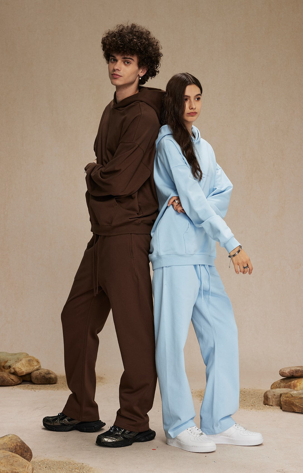 Худи из махрового хлопка унисекс | Яркие и темные цвета | Повседневный уличный модный пуловер