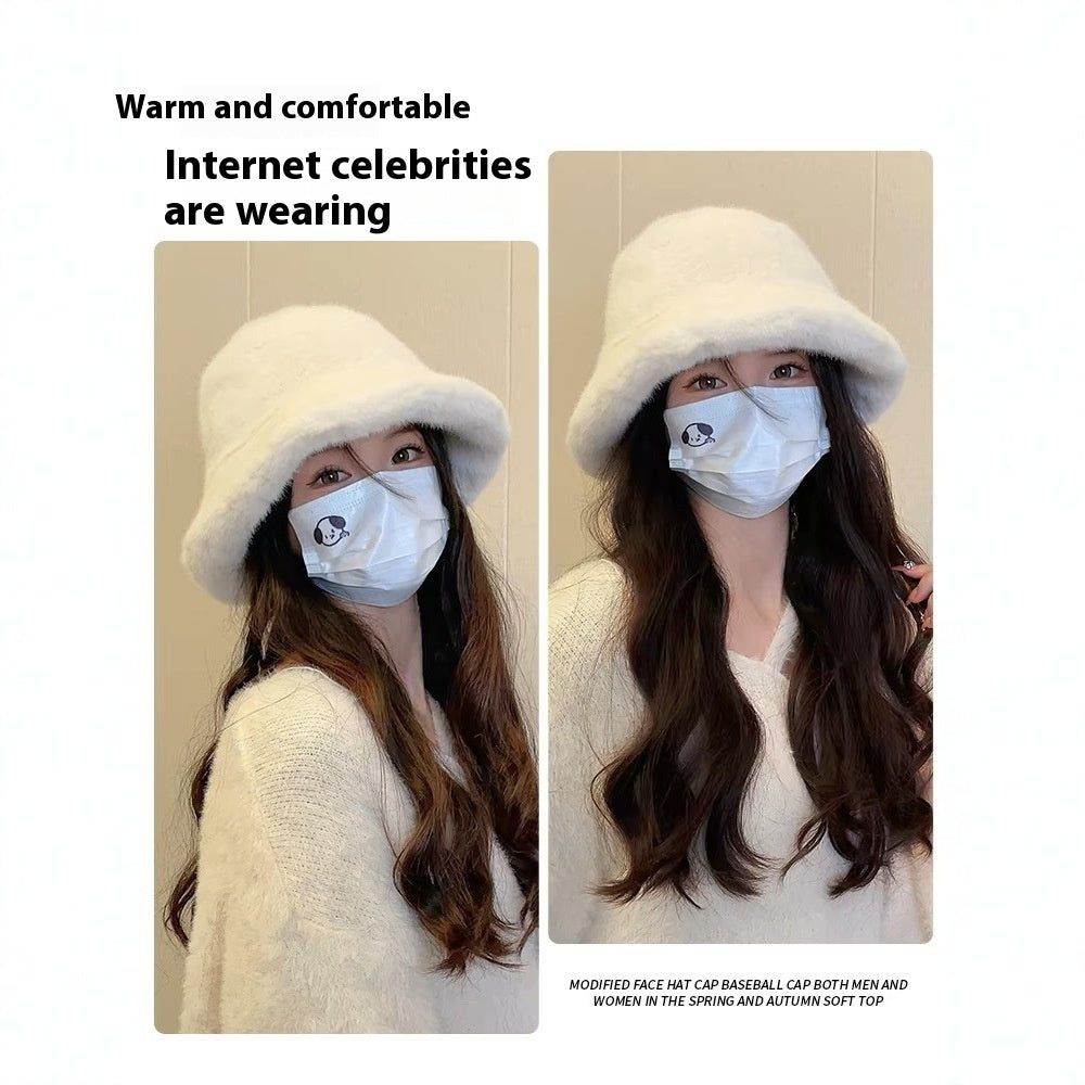 Gorro de invierno de felpa con forro polar para niños: cálido y acogedor