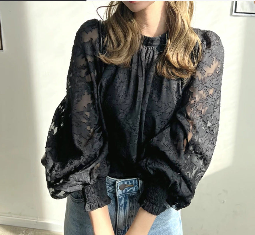 Camisa de encaje | Suéter elegante y funcional